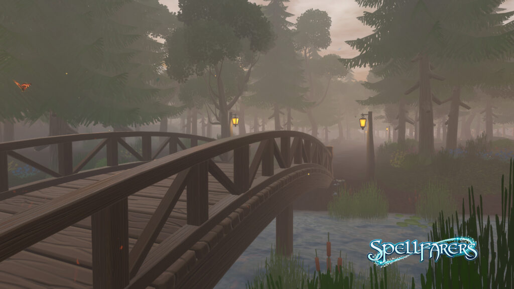 Foggy Bridge in the Wilds